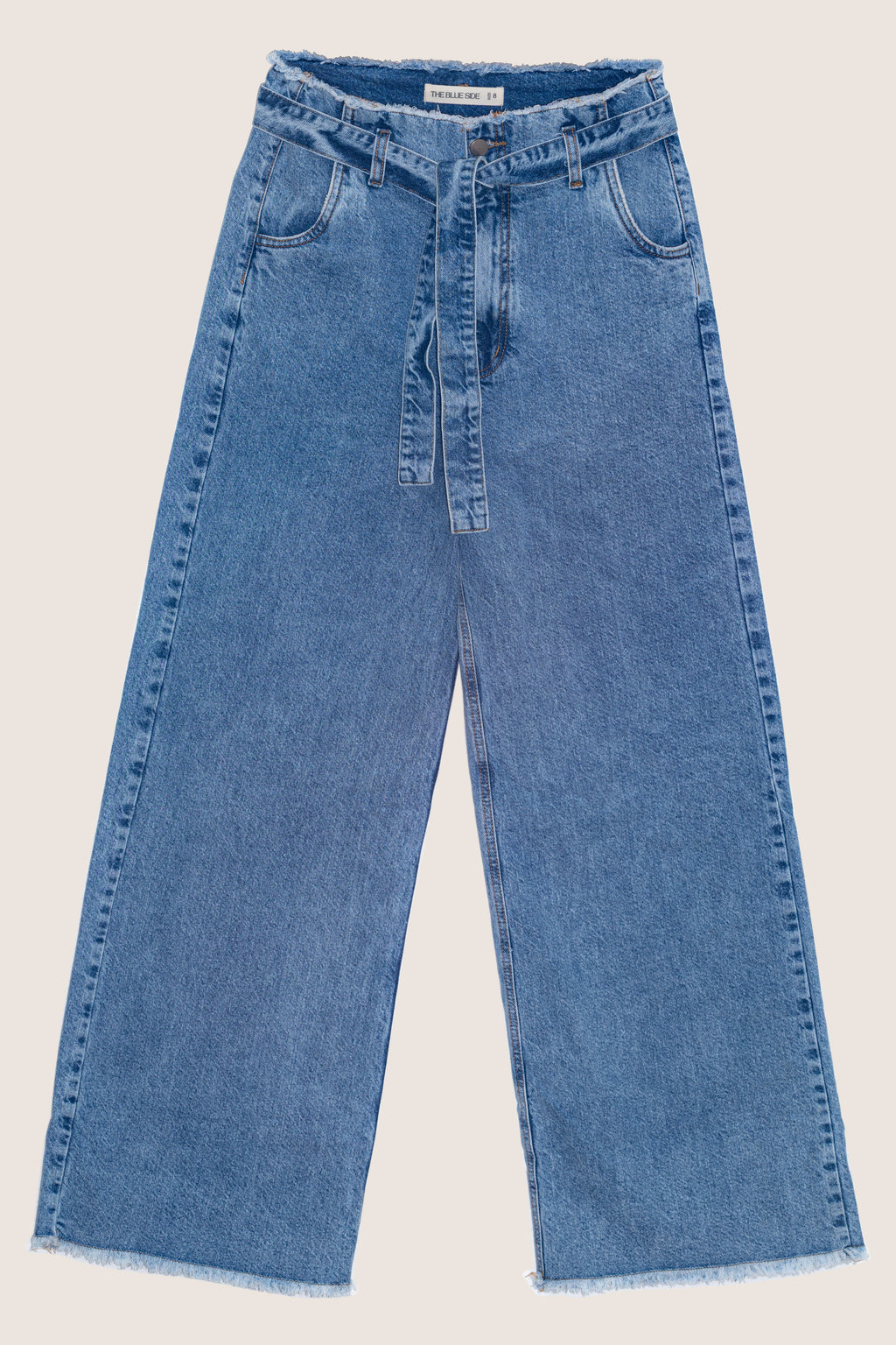 Jean tiro alto wide leg