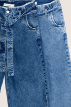Jean tiro alto wide leg