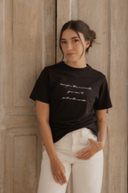 Camiseta básica estampada