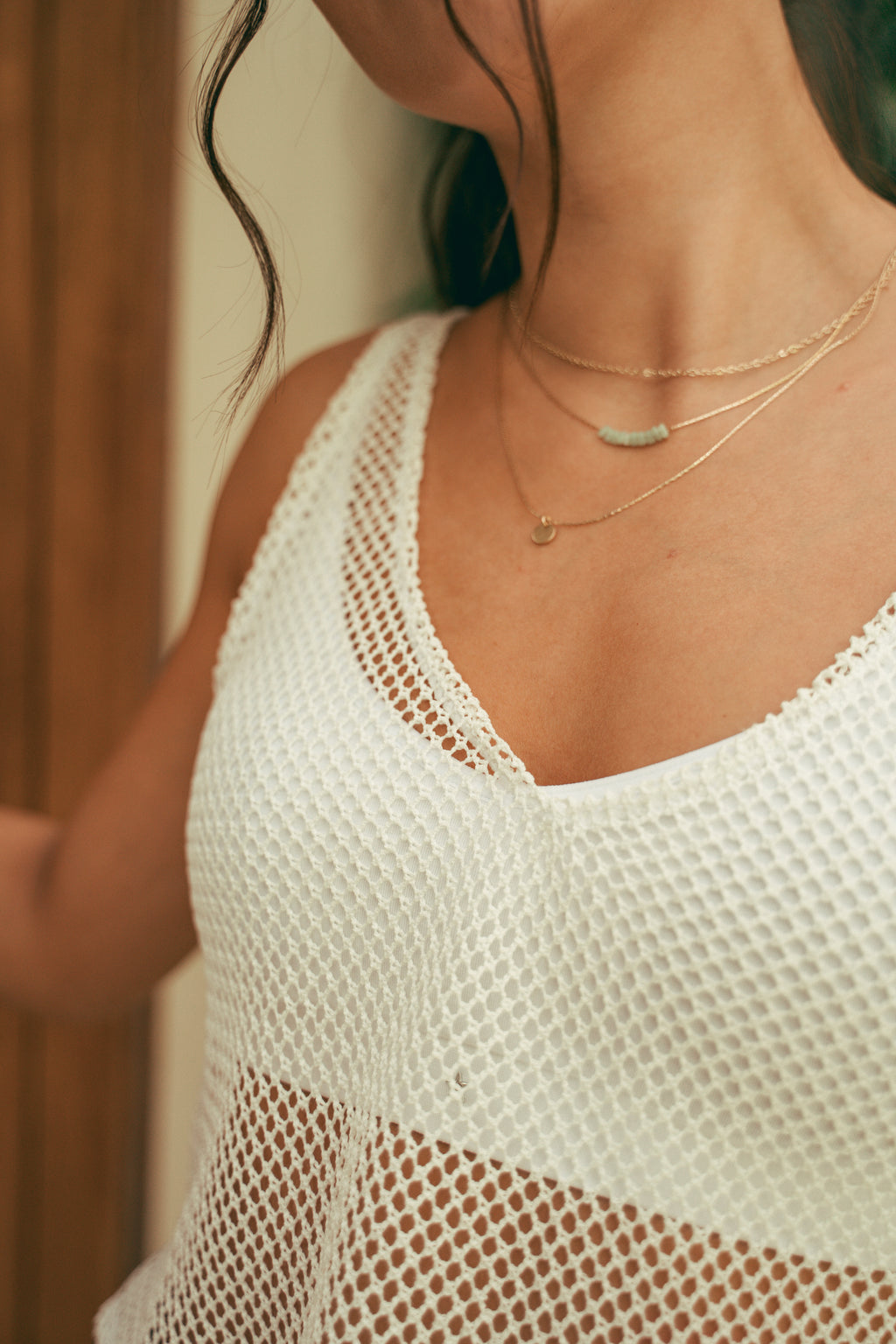 Knit crop top