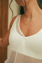Knit crop top
