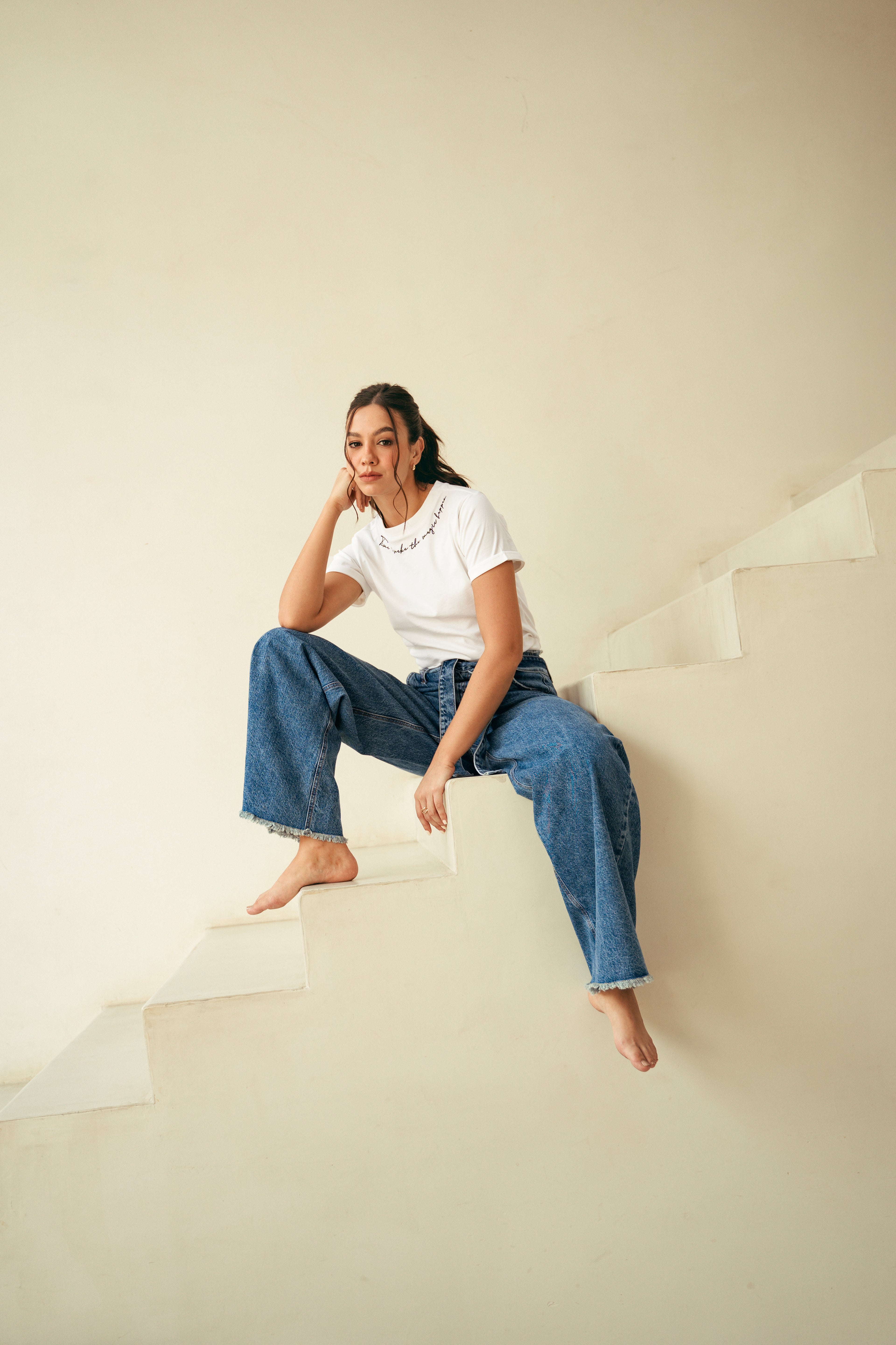 Camiseta Basica bordada