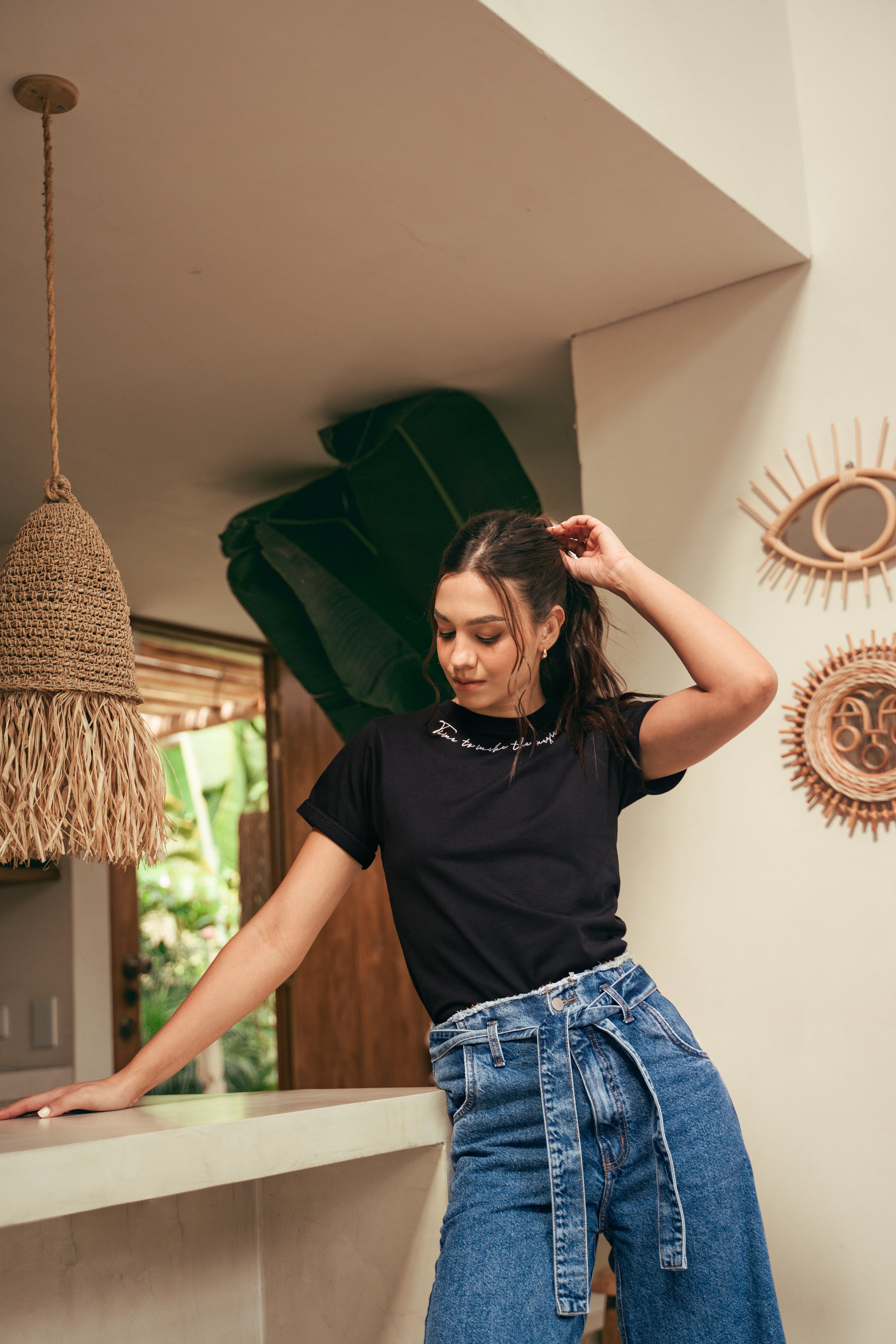 Camiseta Basica bordada