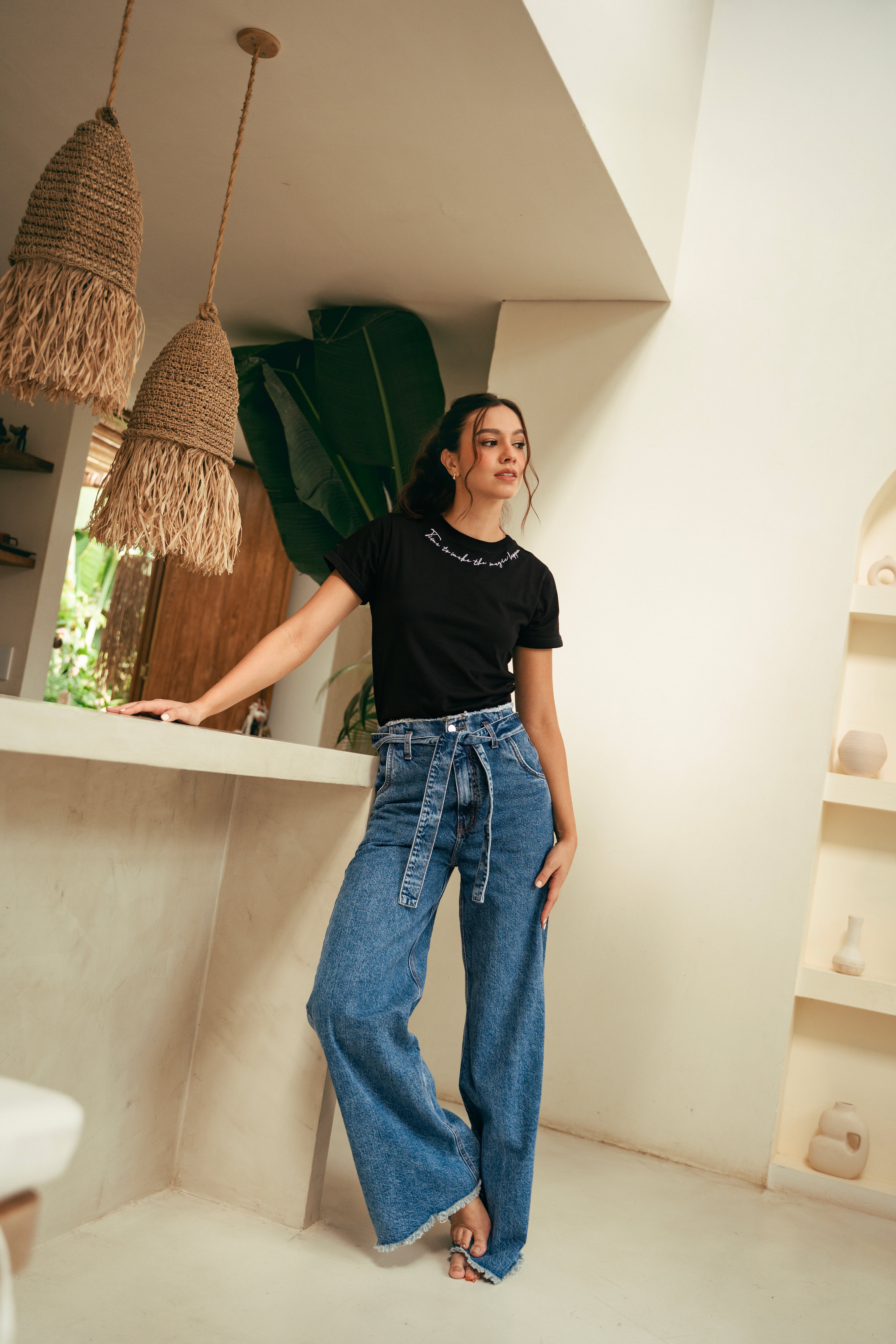 Camiseta Basica bordada