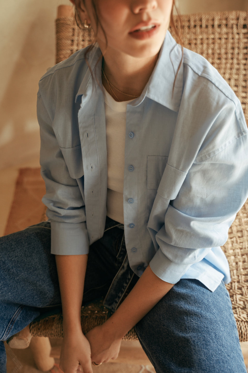Camisa oversize