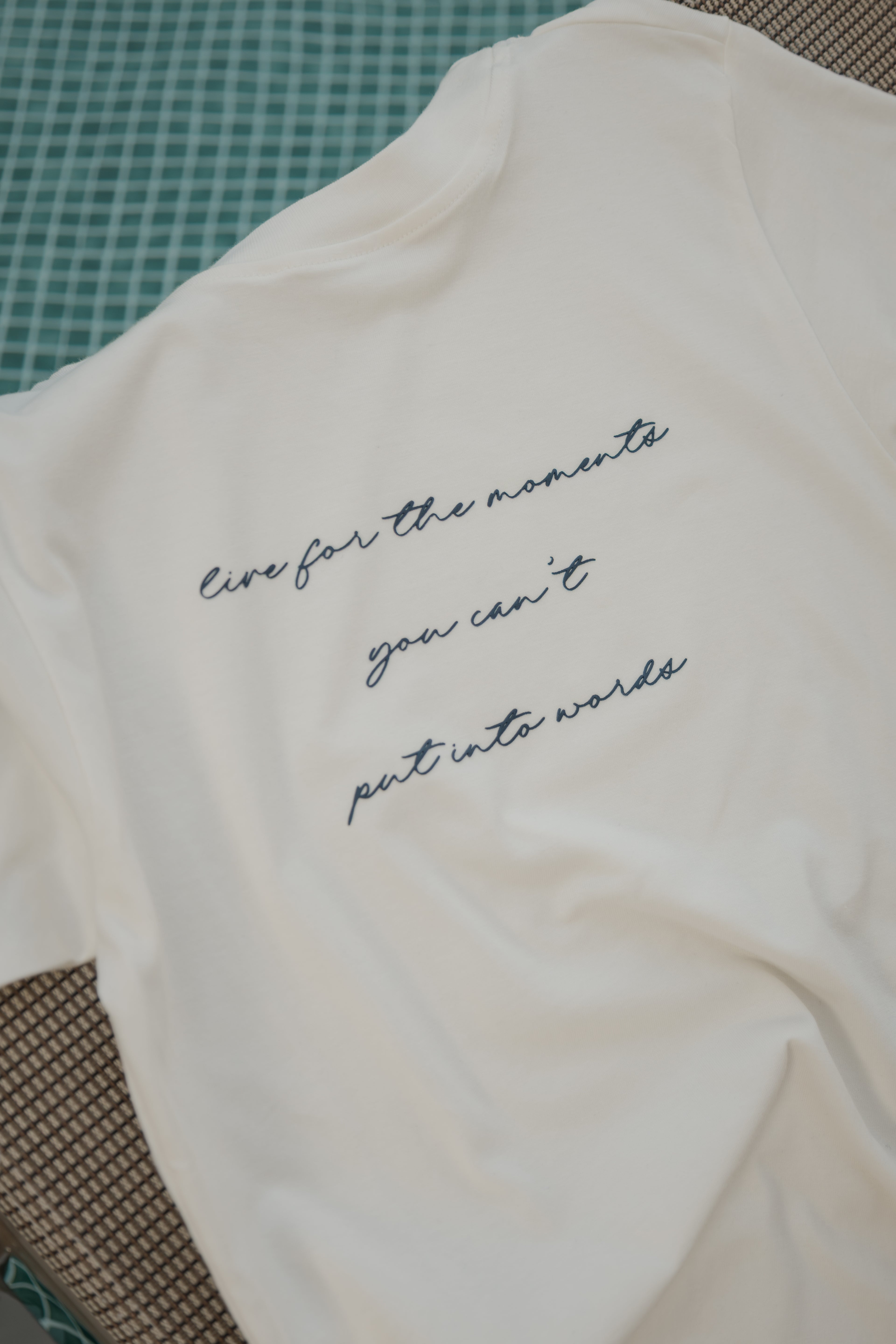 Camiseta básica estampada